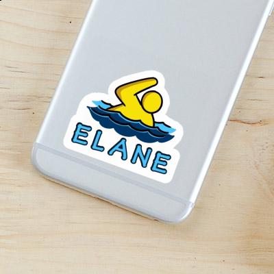 Swimmer Sticker Elane Gift package Image