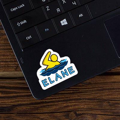 Swimmer Sticker Elane Gift package Image