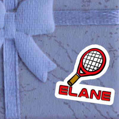 Autocollant Raquette de tennis Elane Image