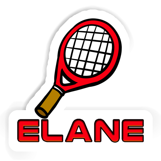 Autocollant Raquette de tennis Elane Gift package Image