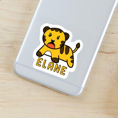 Elane Sticker Baby Tiger Gift package Image