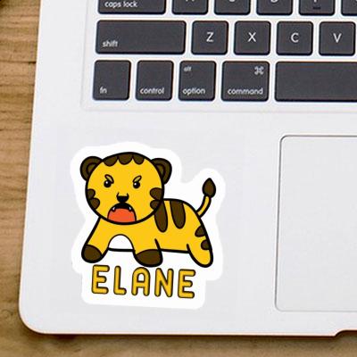 Elane Sticker Baby Tiger Image