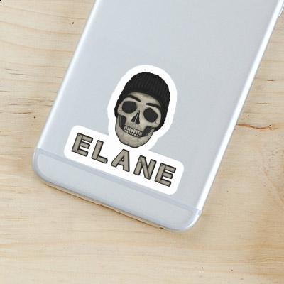 Elane Sticker Totenkopf Image