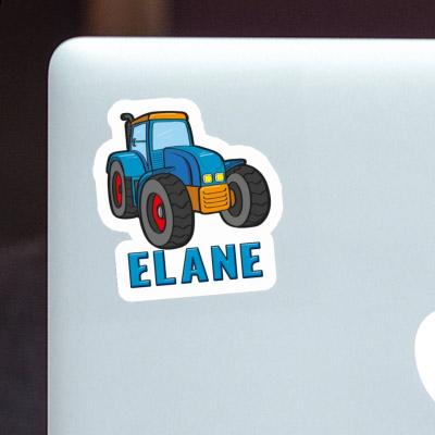 Autocollant Tracteur Elane Notebook Image