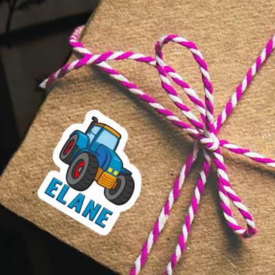 Autocollant Tracteur Elane Laptop Image