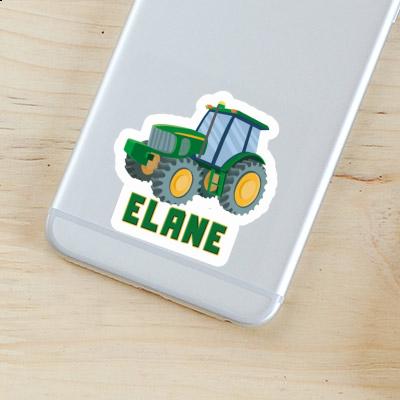 Tracteur Autocollant Elane Image