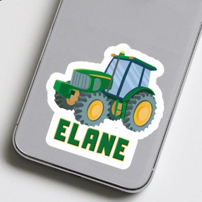 Elane Sticker Tractor Notebook Image