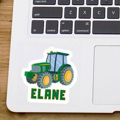 Elane Sticker Tractor Laptop Image