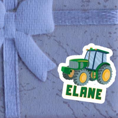 Tracteur Autocollant Elane Notebook Image