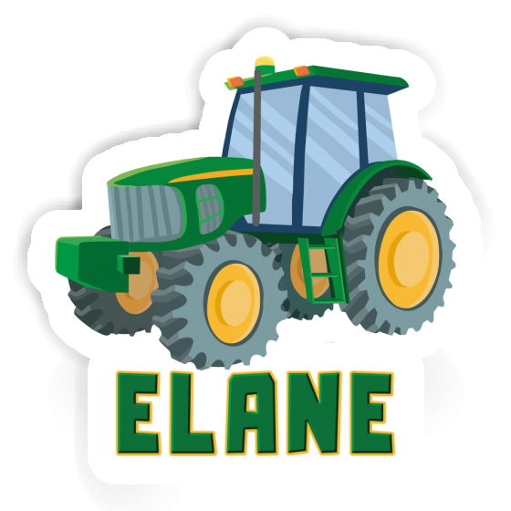 Elane Sticker Tractor Image