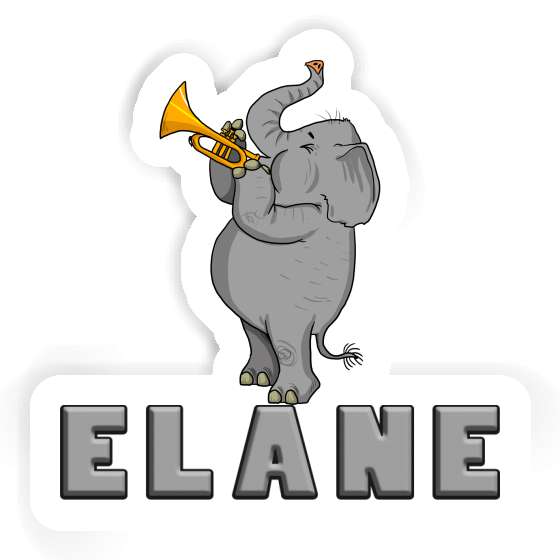 Aufkleber Elane Elefant Image