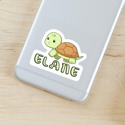 Turtle Sticker Elane Laptop Image