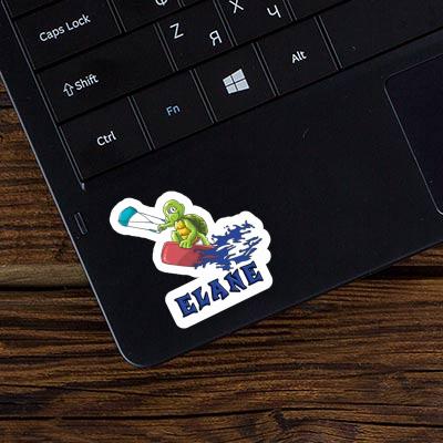 Kiter Sticker Elane Laptop Image