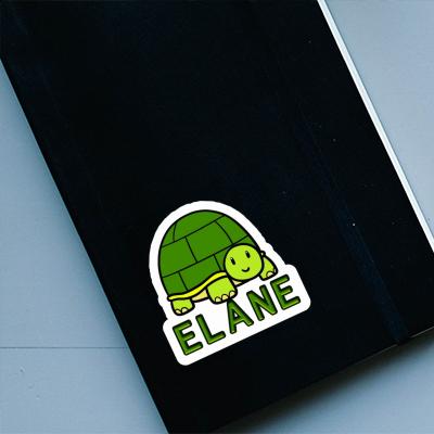 Sticker Turtle Elane Laptop Image