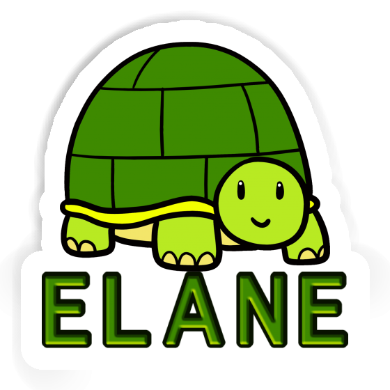 Sticker Turtle Elane Notebook Image