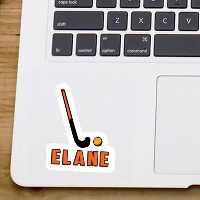 Elane Sticker Floorball Stick Notebook Image