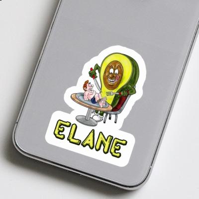 Avocado Sticker Elane Image