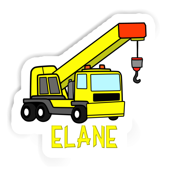 Elane Sticker Crane Gift package Image