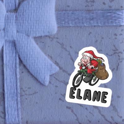 Autocollant Cycliste Elane Image