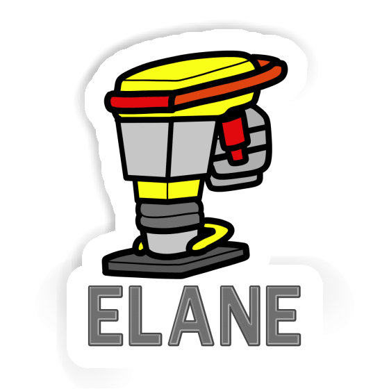 Sticker Vibratory Rammer Elane Gift package Image