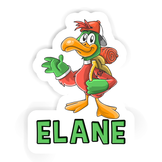 Elane Sticker Hiker Image