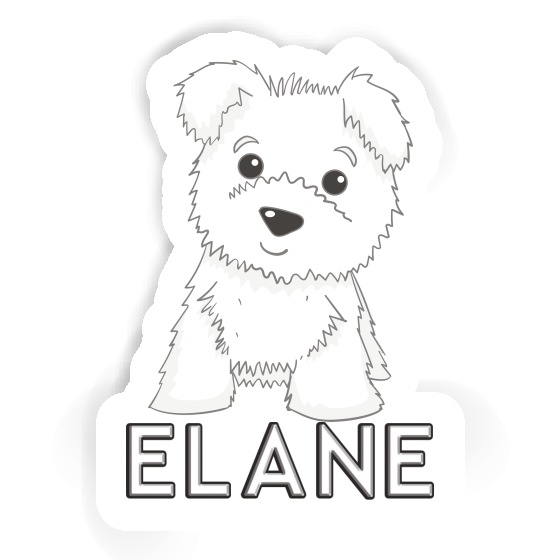 Sticker Elane Westie Notebook Image