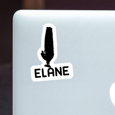 Elane Sticker Windsurfer Notebook Image