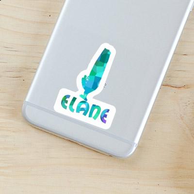 Elane Sticker Windsurfer Image