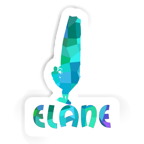 Windsurfer Sticker Elane Image