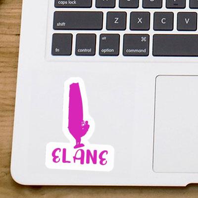 Sticker Windsurfer Elane Notebook Image