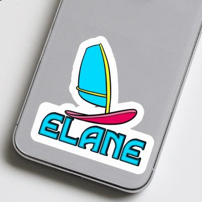 Elane Sticker Windsurf Board Image