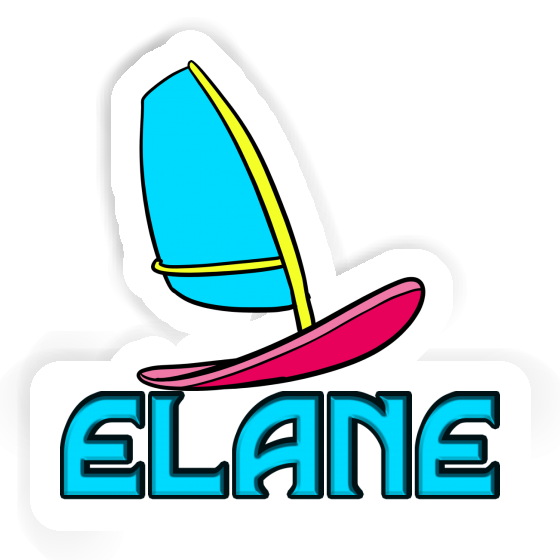 Elane Sticker Windsurf Board Image