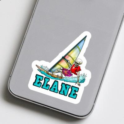 Elane Aufkleber Surfer Notebook Image