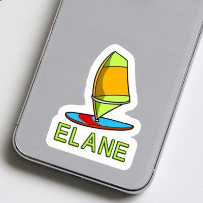 Aufkleber Elane Windsurfbrett Notebook Image