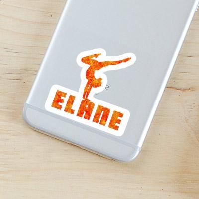 Elane Sticker Yoga Woman Image