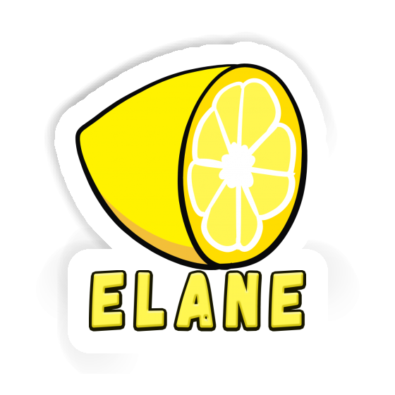 Elane Autocollant Citron Gift package Image