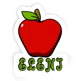 Pomme Autocollant Eleni Image
