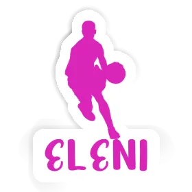 Autocollant Eleni Joueur de basket-ball Image