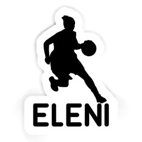 Autocollant Eleni Joueuse de basket-ball Image