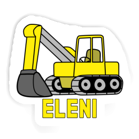 Pelleteuse Autocollant Eleni Image