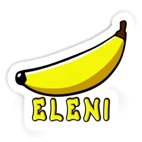 Eleni Autocollant Banane Image