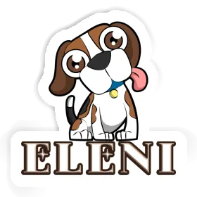 Eleni Sticker Beagle-Hund Image