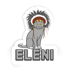 Sticker American Indian Eleni Image