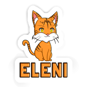 Aufkleber Eleni Katze Image