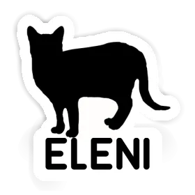 Sticker Eleni Katze Image