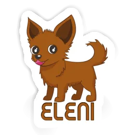 Aufkleber Chihuahua Eleni Image