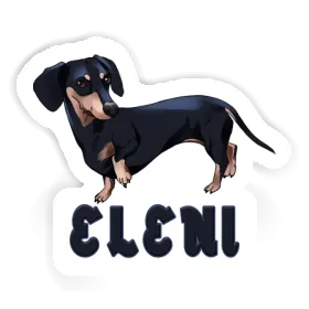 Eleni Sticker Dackel Image