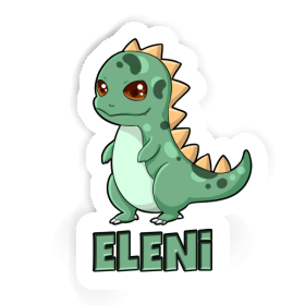 Eleni Autocollant T-Rex Image