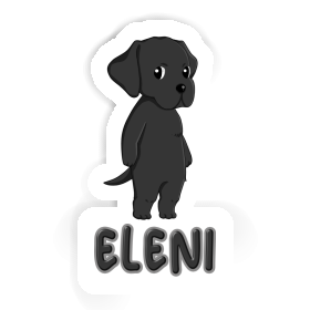 Eleni Sticker Labrador Image