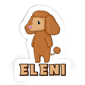 Aufkleber Eleni Pudel Image